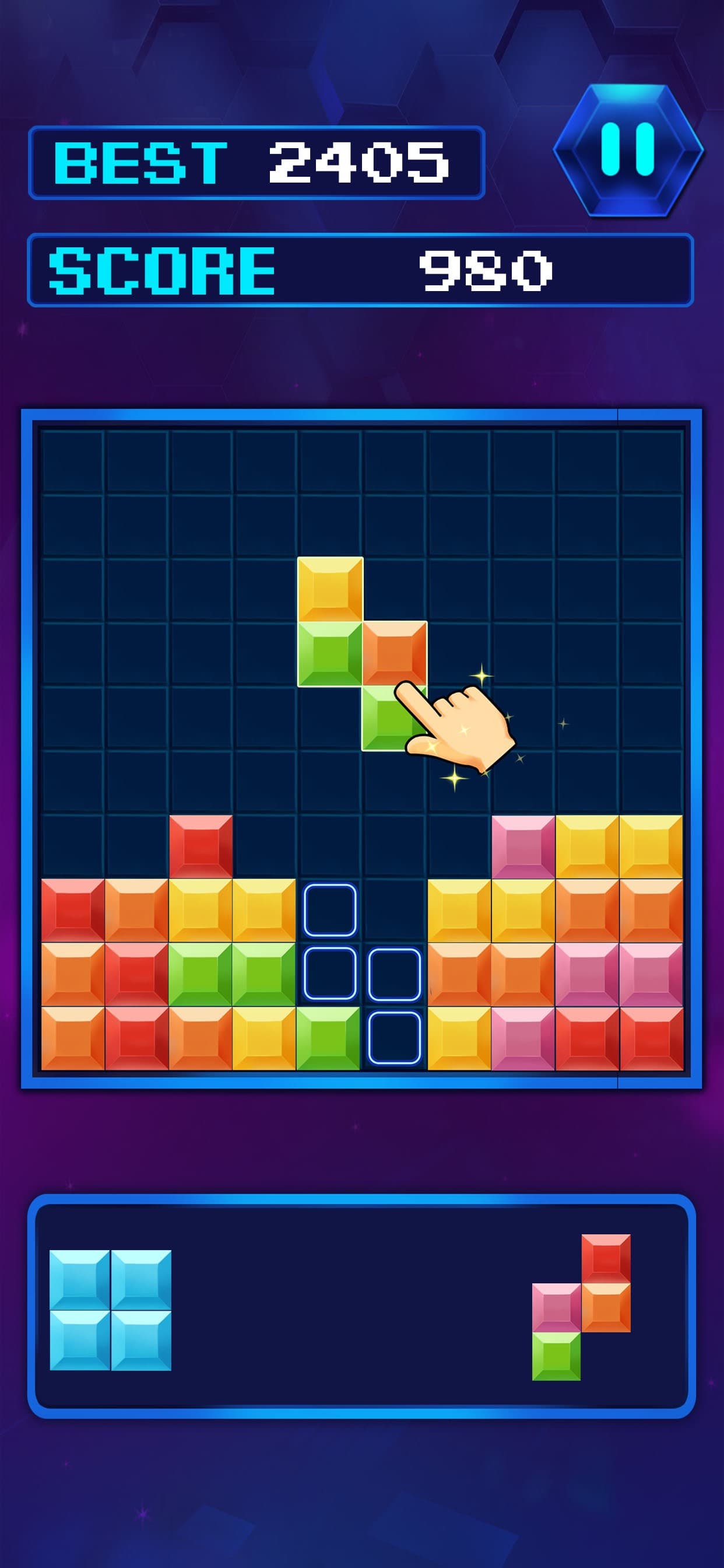 Fun Block Brick Puzzle screenshot 5 - screenshot