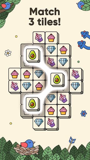 3 Tiles - Tile Matching Games screenshot 1 - screenshot
