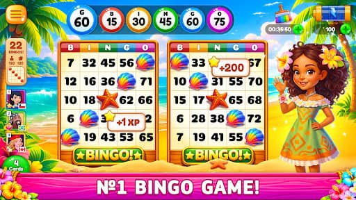 Tropical Bingo & Slots Games screenshot 1 - screenshot