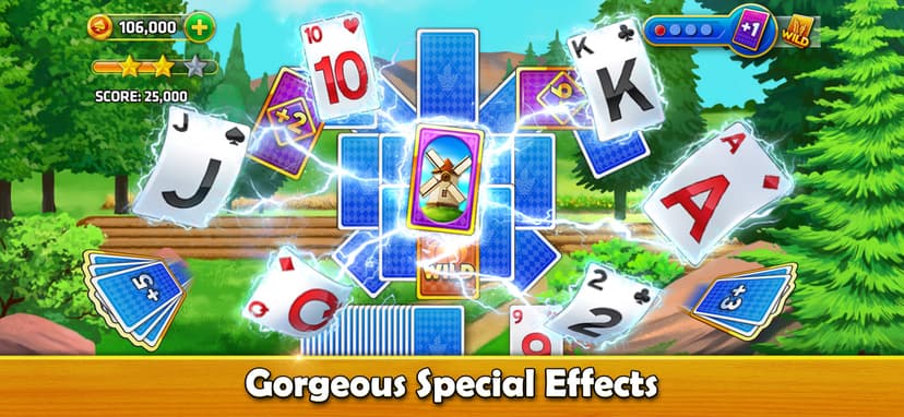 Solitaire Tripeaks - Farm Trip screenshot 1 - screenshot