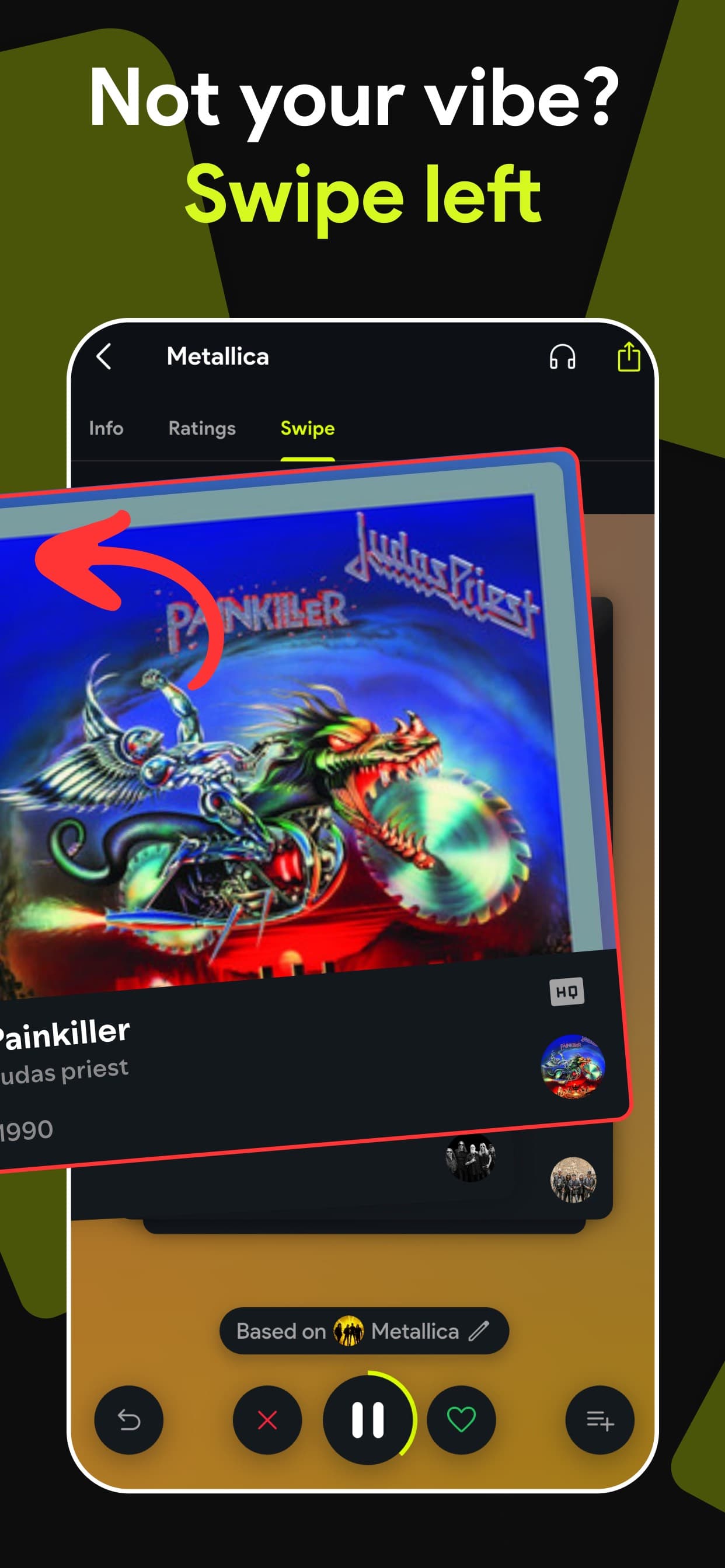 Swipefy: Find Music on Spotify screenshot 7 - screenshot