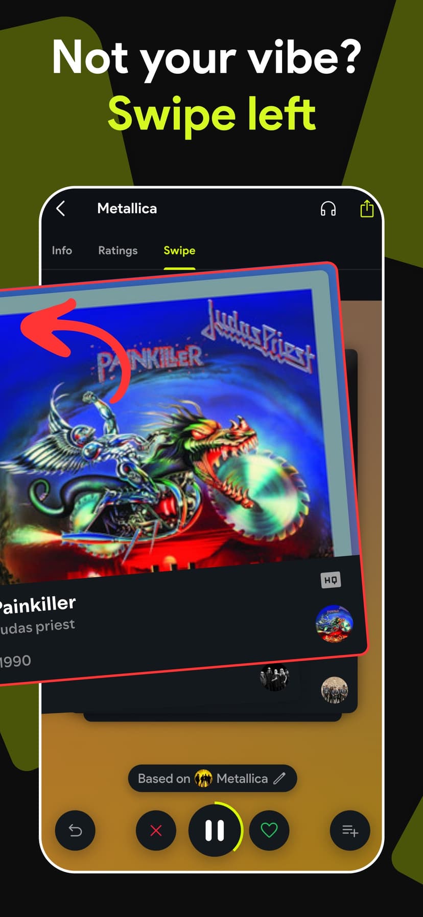 Swipefy: Find Music on Spotify screenshot 7 - screenshot
