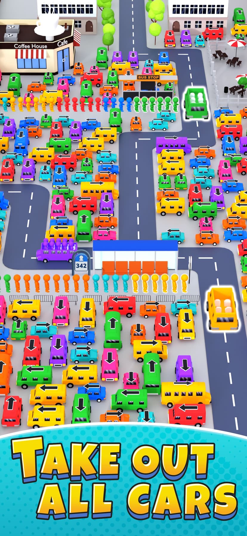 Bus Rush: Car Parking Games screenshot 2 - screenshot
