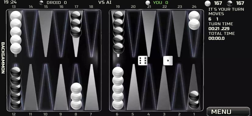 Backgammon 18 Online & Offline screenshot 5 - screenshot
