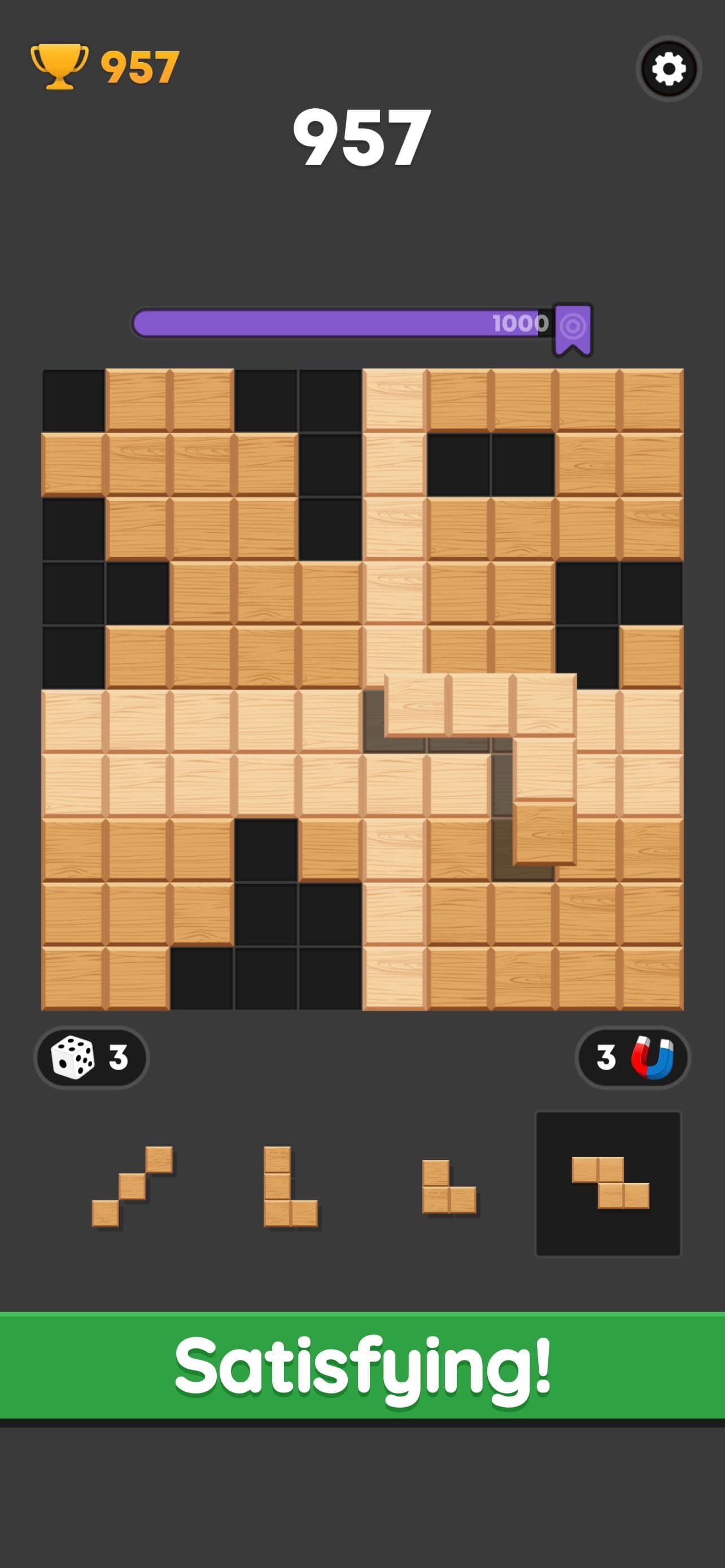 Block Match - Wood Puzzle screenshot 1 - screenshot