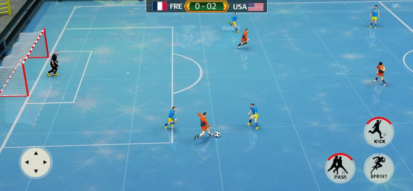Indoor Soccer Futsal 2k25 screenshot 4 - screenshot