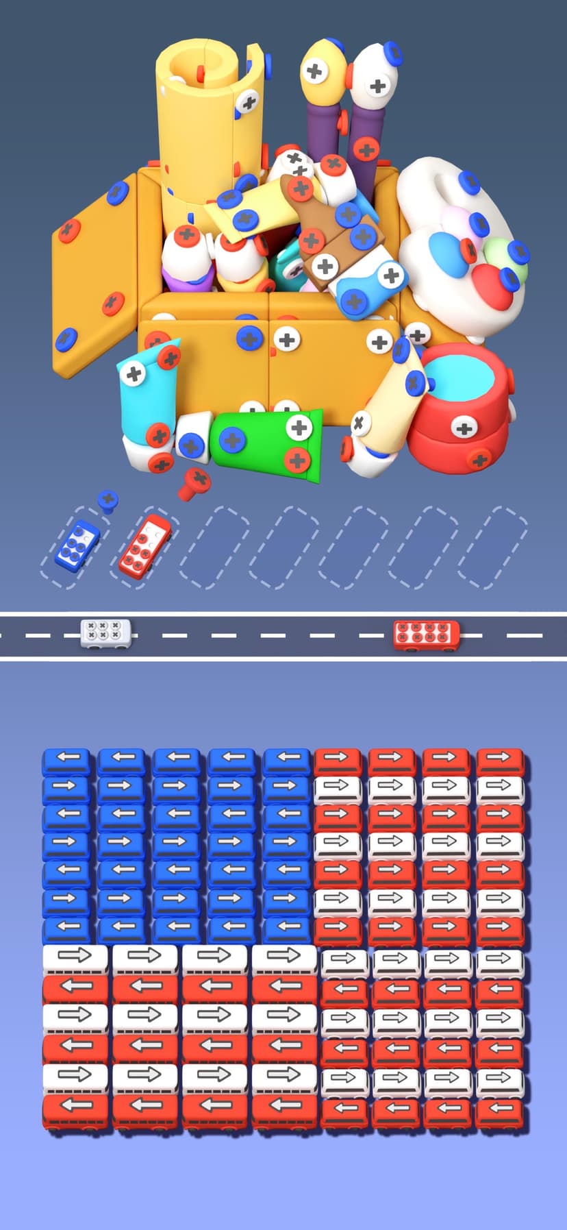 Screw Parking - Escape games screenshot 7 - screenshot