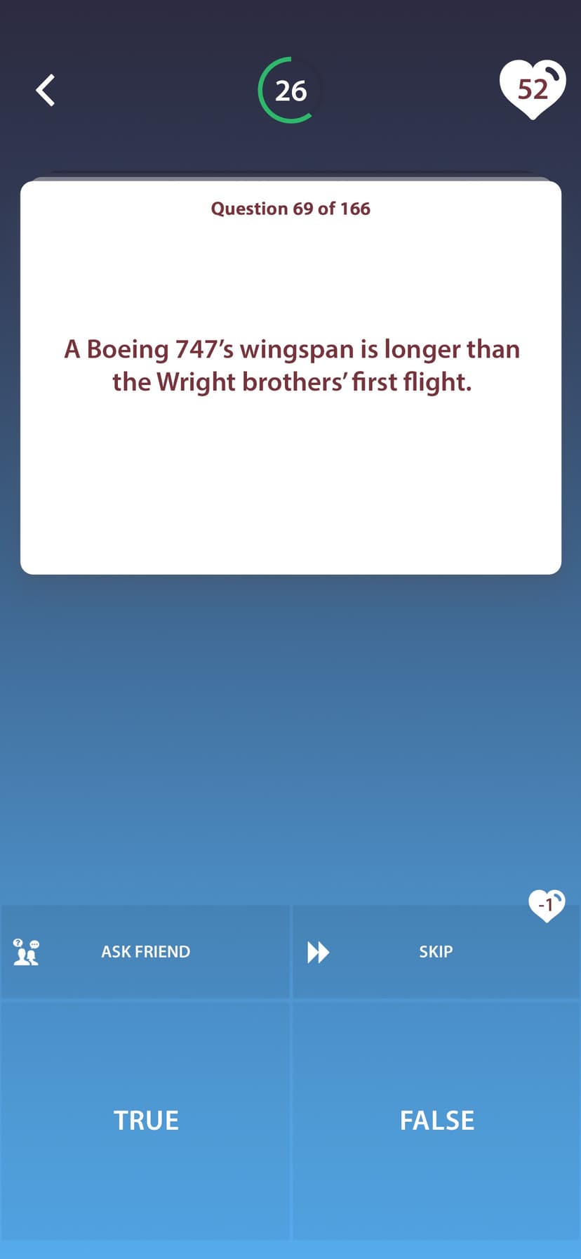 True or False:Trivia Questions screenshot 2 - screenshot