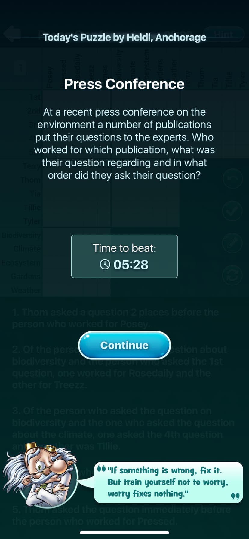 Logic Daily: Grid Puzzles screenshot 6 - screenshot
