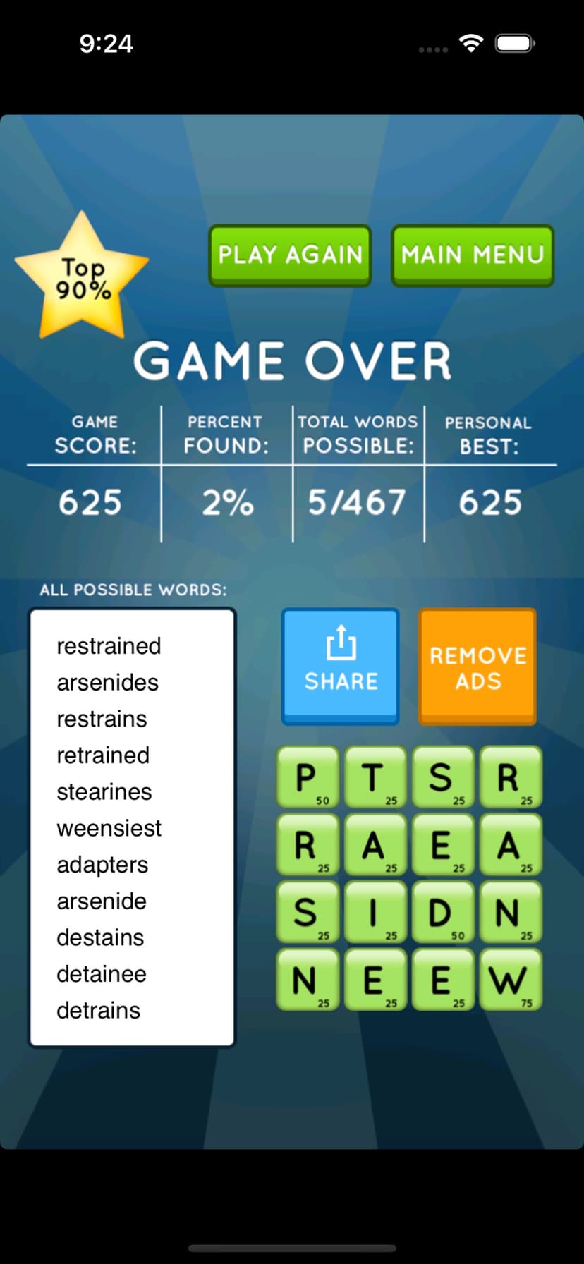 Word Seek HD: Fun Word Search screenshot 3 - screenshot