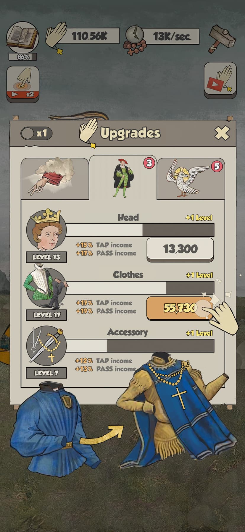 Medieval - Idle Prayer screenshot 6 - screenshot