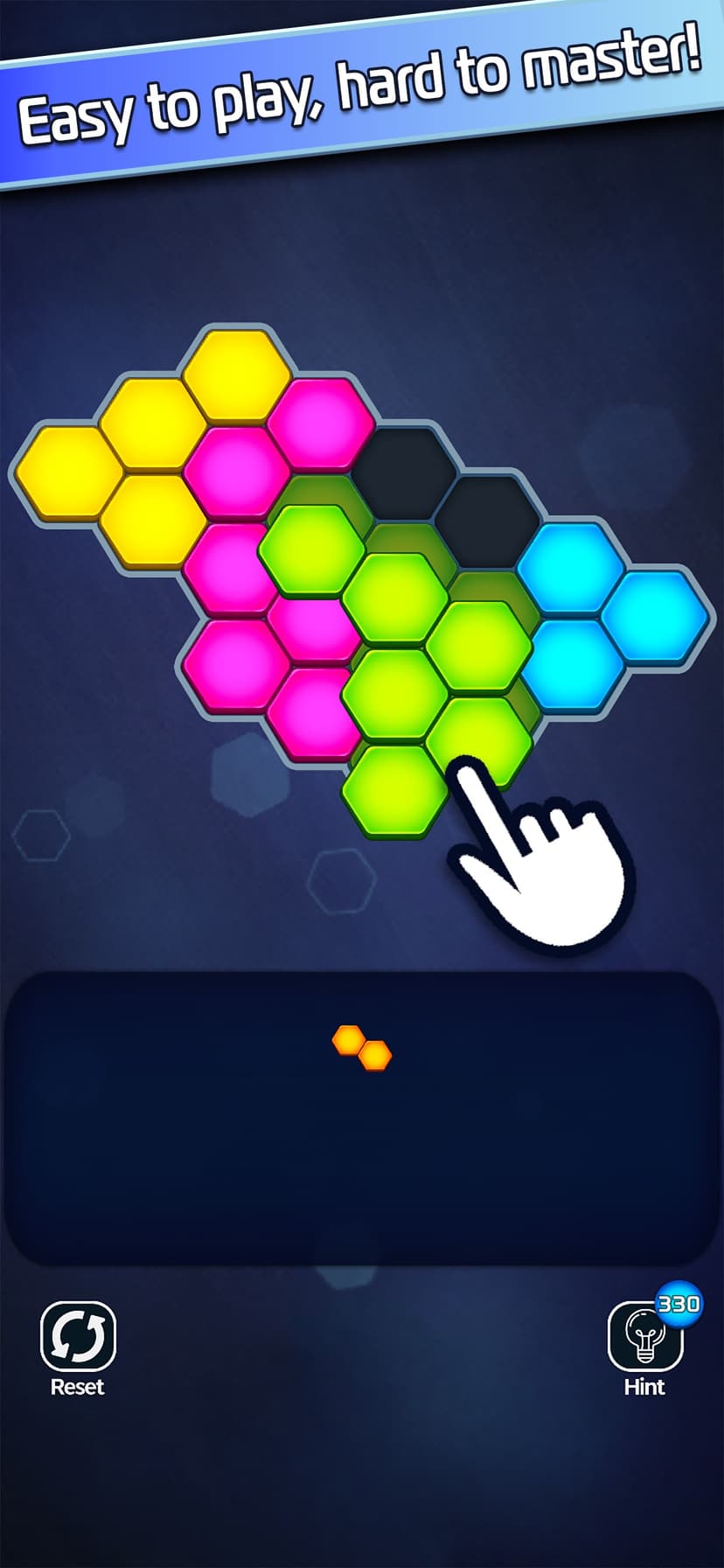 Super Hex Block Puzzle - Hexa screenshot 1 - screenshot
