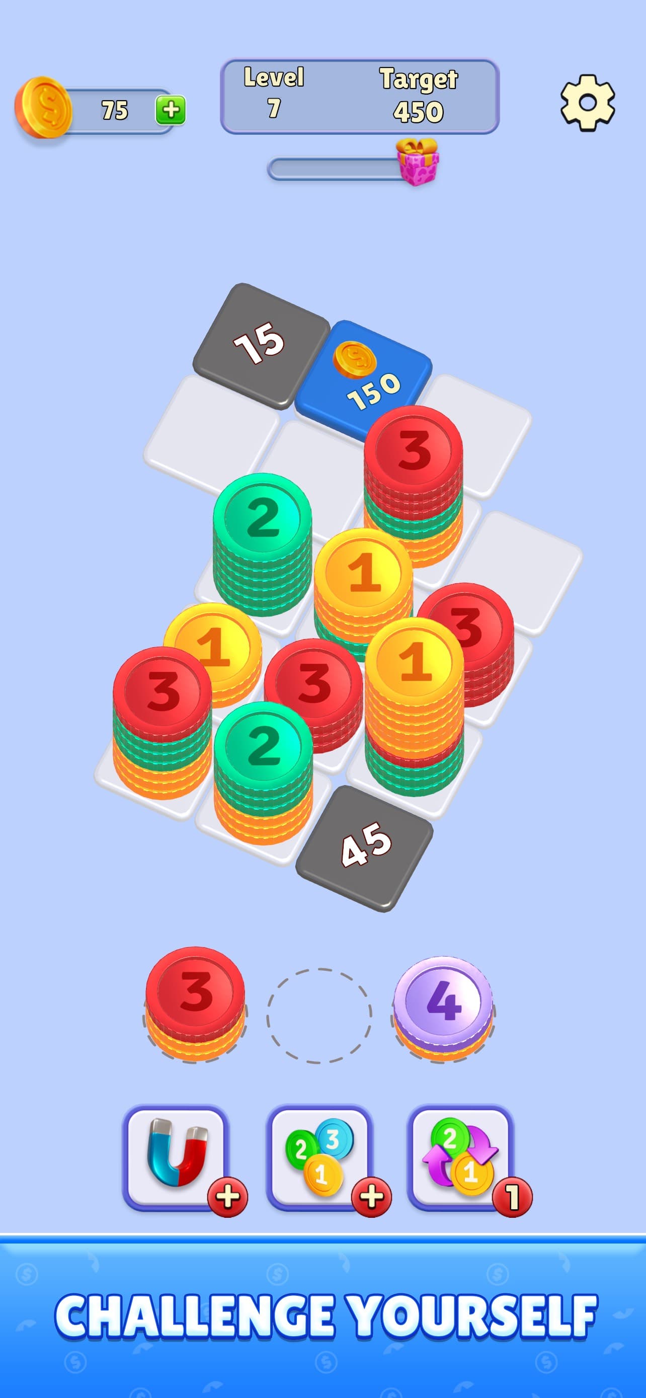 Coin Stack Puzzle screenshot 5 - screenshot