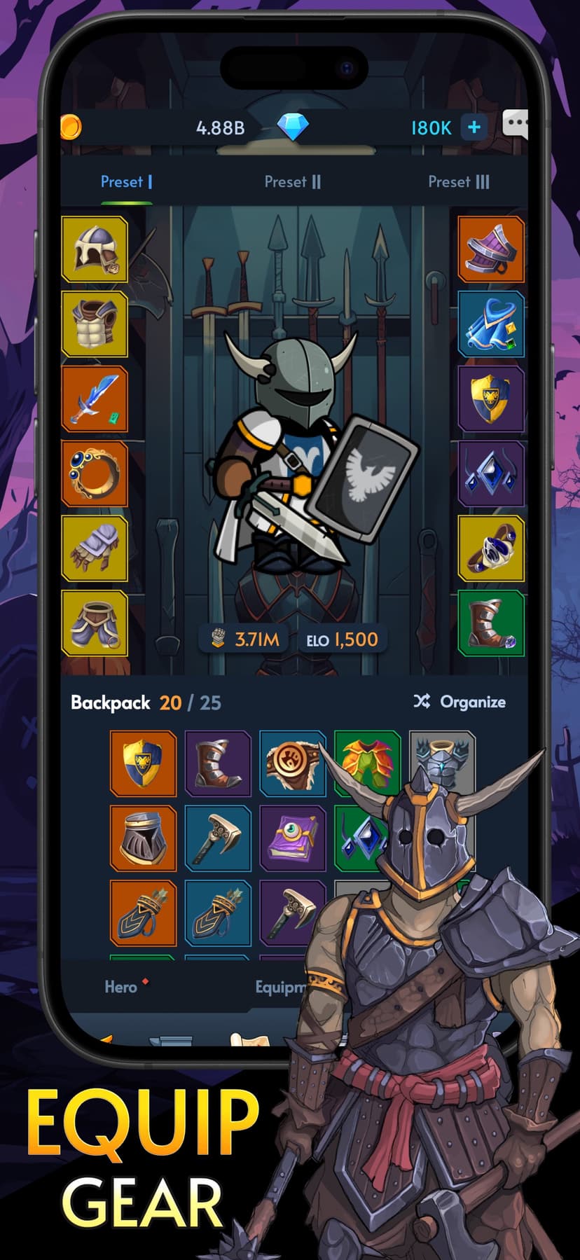 Warshovel: Idle RPG screenshot 2 - screenshot