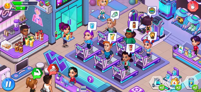 Happy Fitness: Gym Game screenshot 2 - screenshot