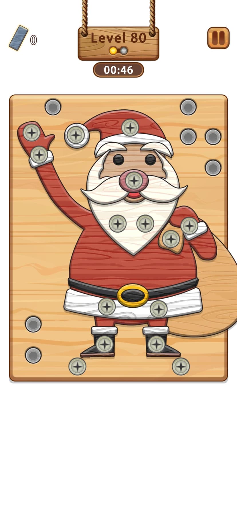 Wood Nuts & Screw Puzzle screenshot 1 - screenshot