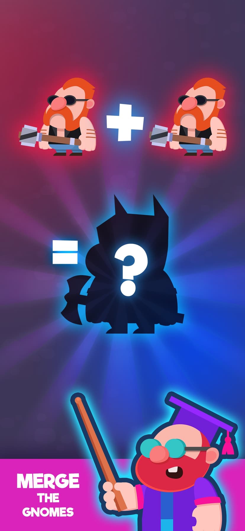 Merge Gnomes - Level Up screenshot 1 - screenshot