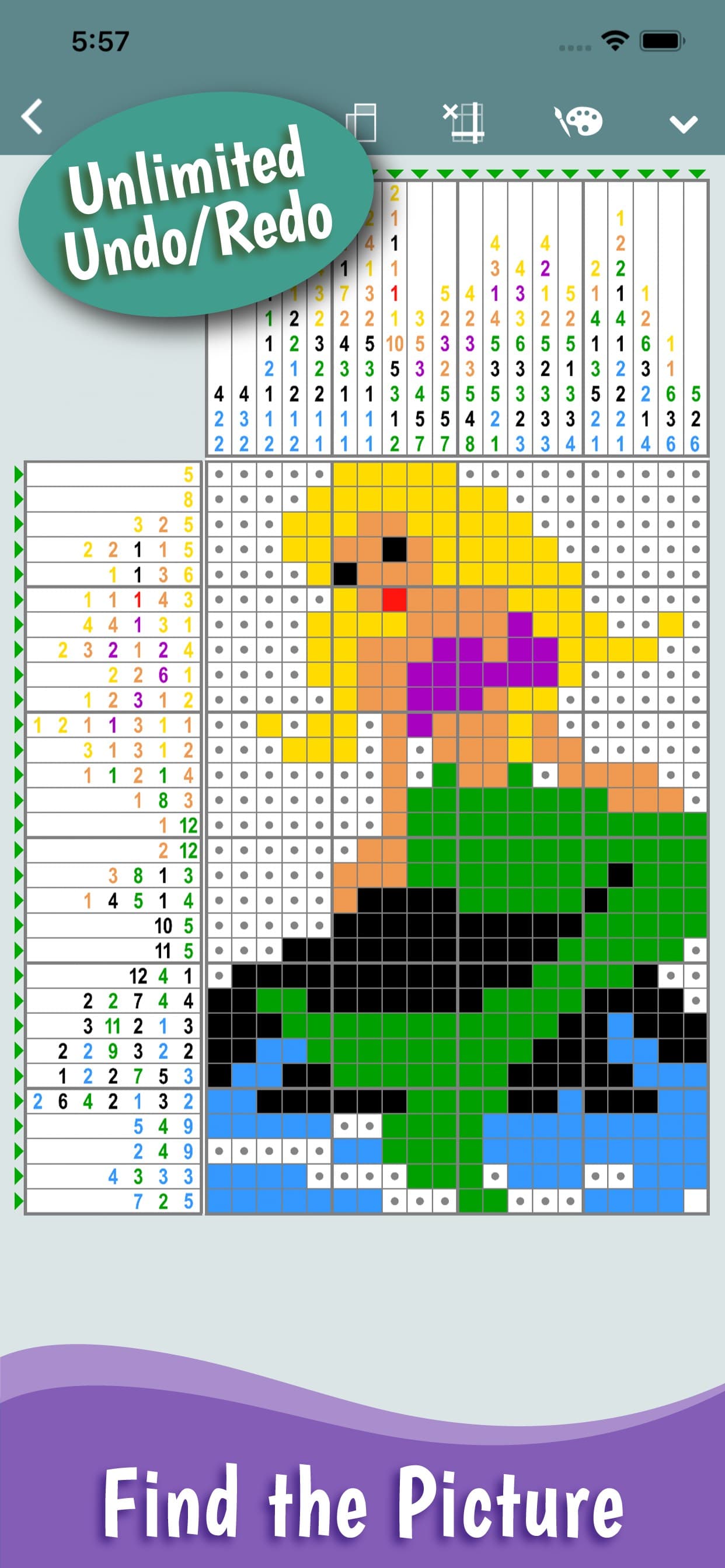 Pic-a-Pix: Nonogram Color screenshot 3 - screenshot
