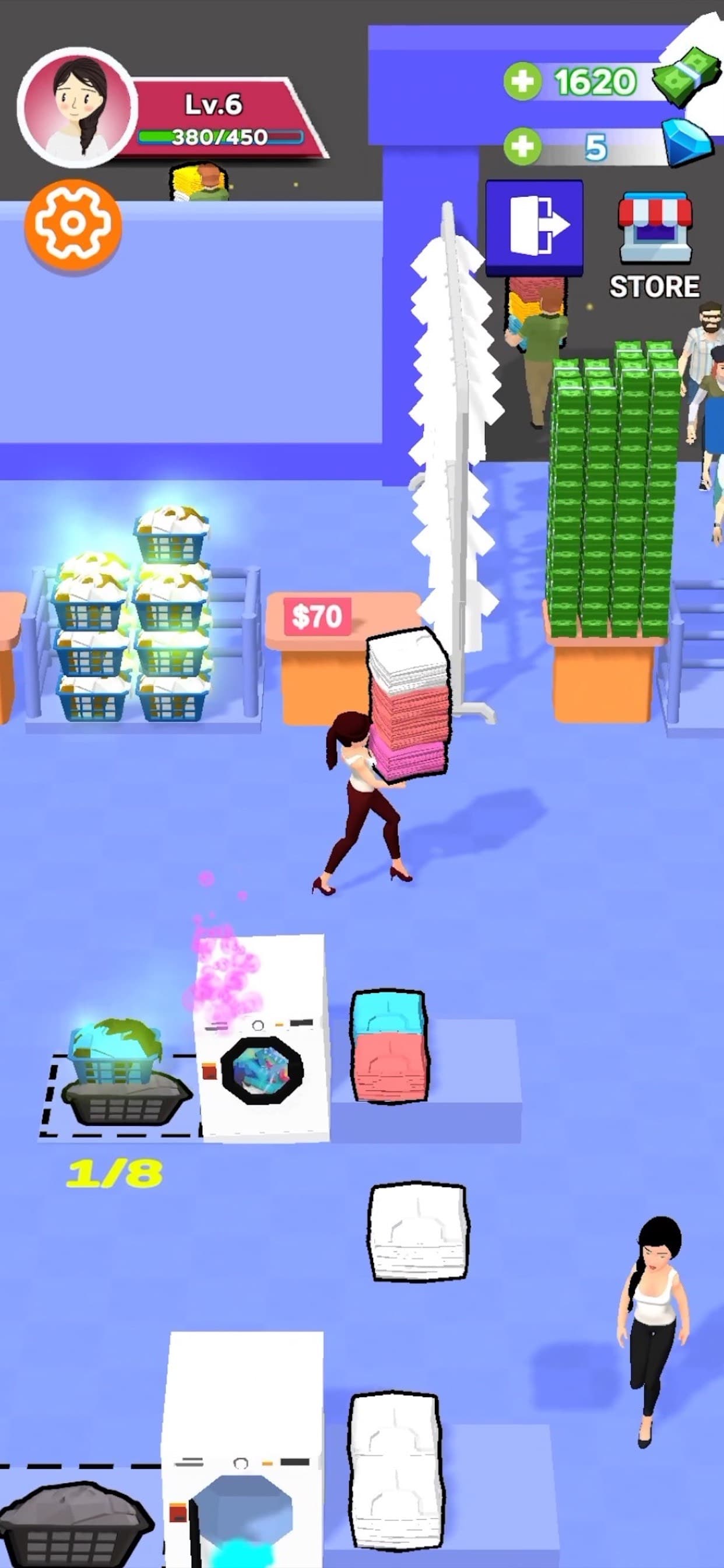 Laundry Tycoon - Business Sim screenshot 9 - screenshot