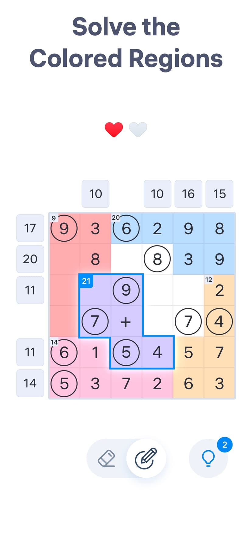 Number Sums - Numbers Game screenshot 2 - screenshot