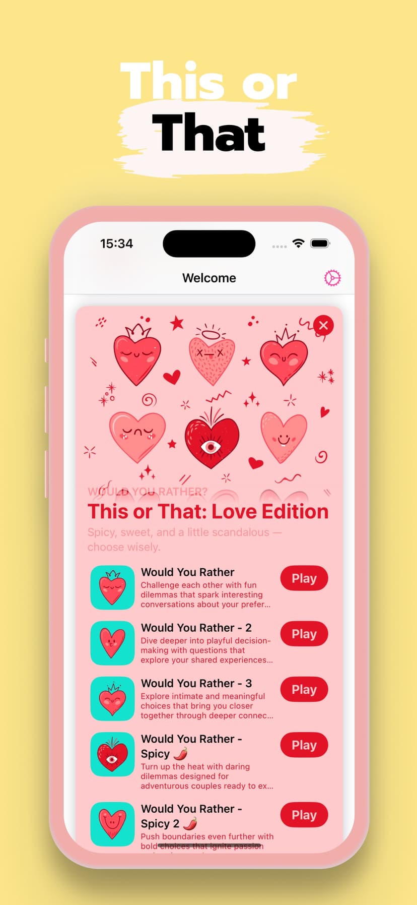 Couple Games: 99+ Couples Game screenshot 6 - screenshot
