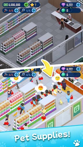Petdise Tycoon - Idle Game screenshot 5 - screenshot