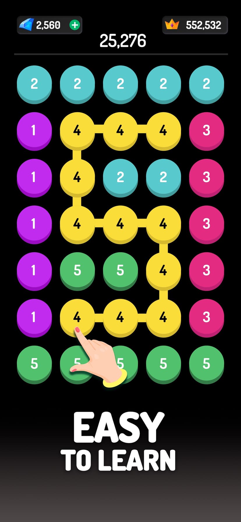 Merge Dots - Number Match Game screenshot 4 - screenshot