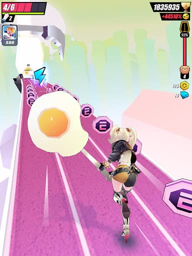 Slash & Girl - Endless Run screenshot 10 - screenshot