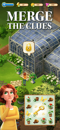 Merge Mansion: Puzzles & Story screenshot 2 - screenshot