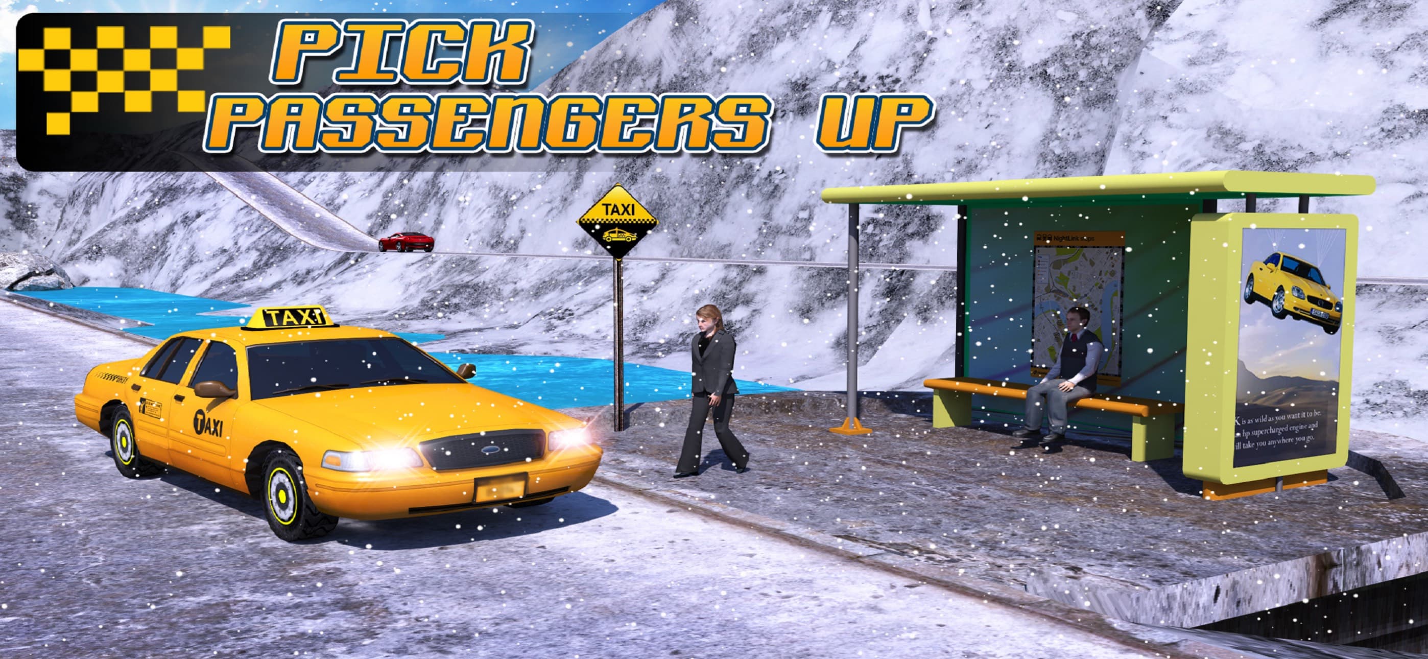 Taxi Driver 3D : Hill Station screenshot 2 - screenshot