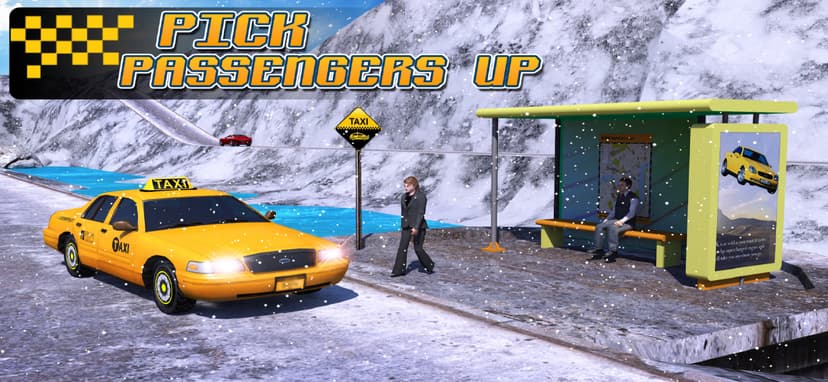 Taxi Driver 3D : Hill Station screenshot 2 - screenshot