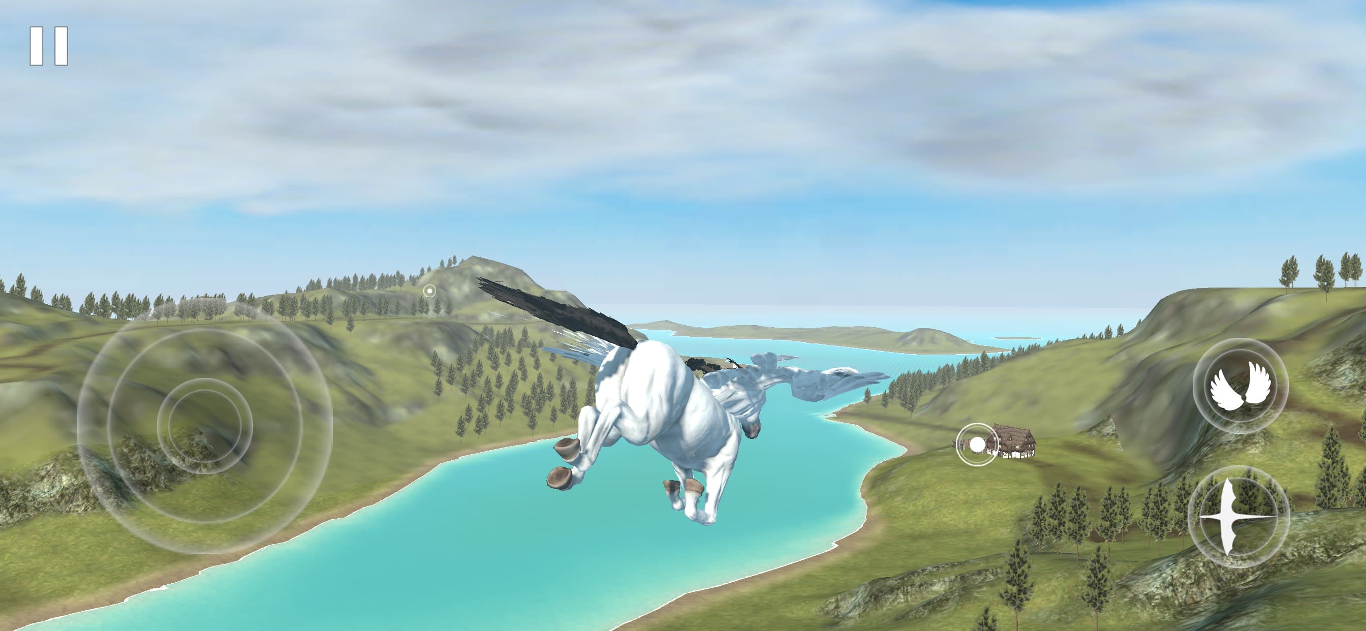 Flying Unicorn Simulator 2024 screenshot 8 - screenshot