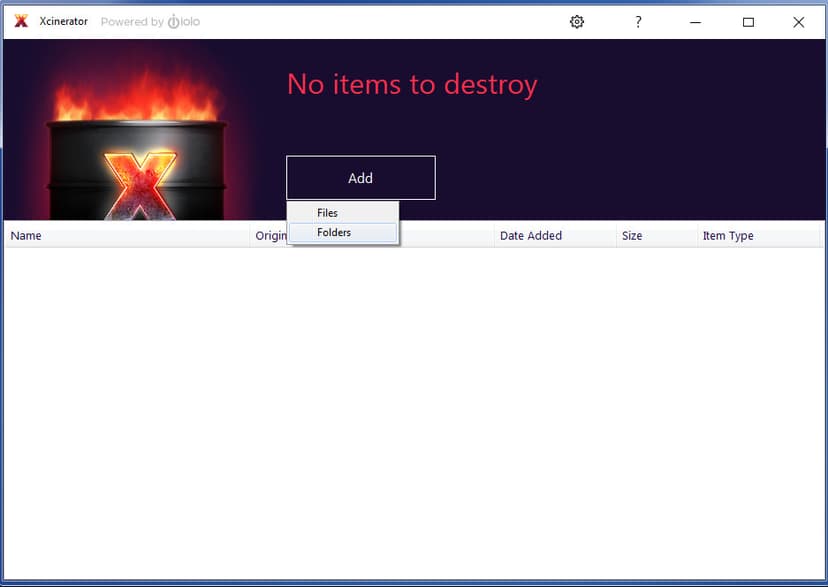 Null - screenshot