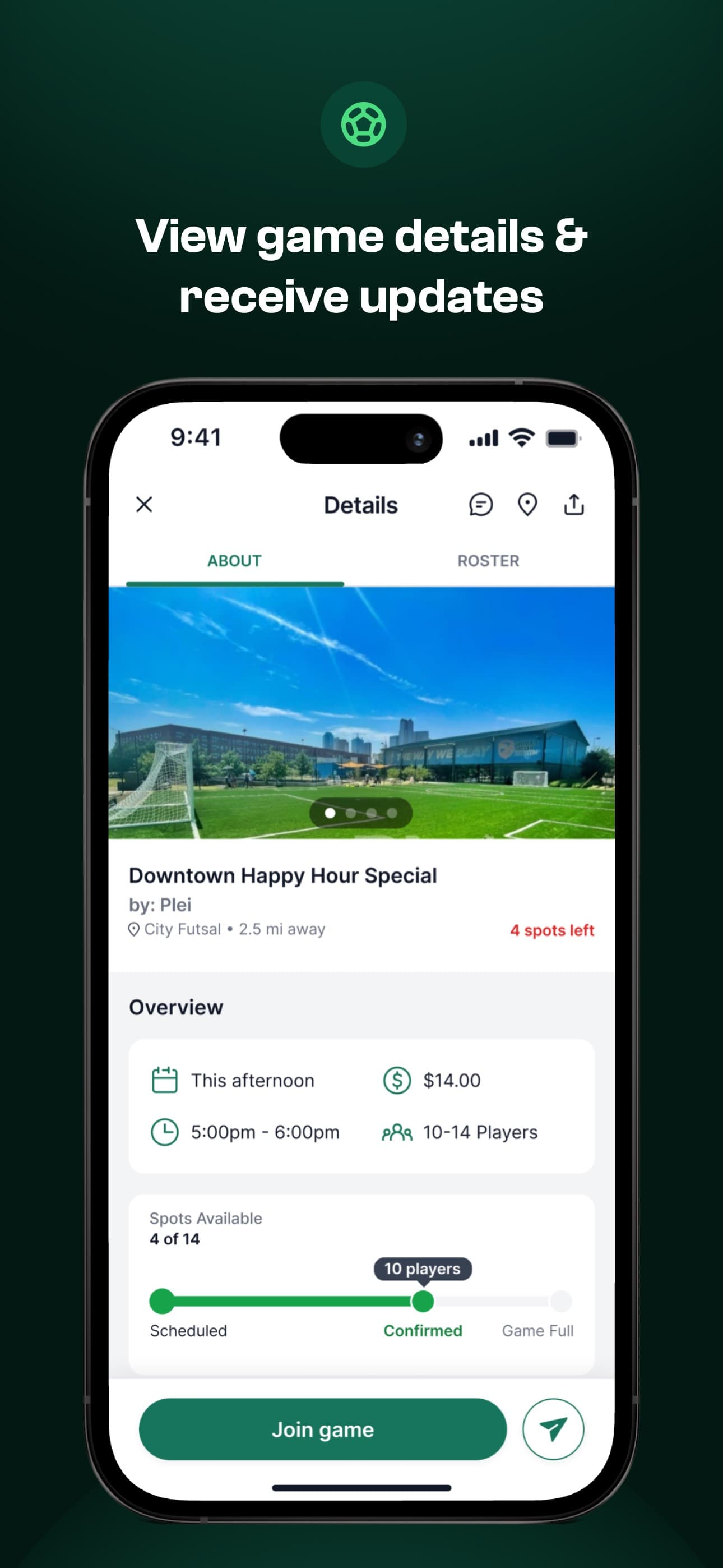 Plei | Pick Up Soccer screenshot 4 - screenshot