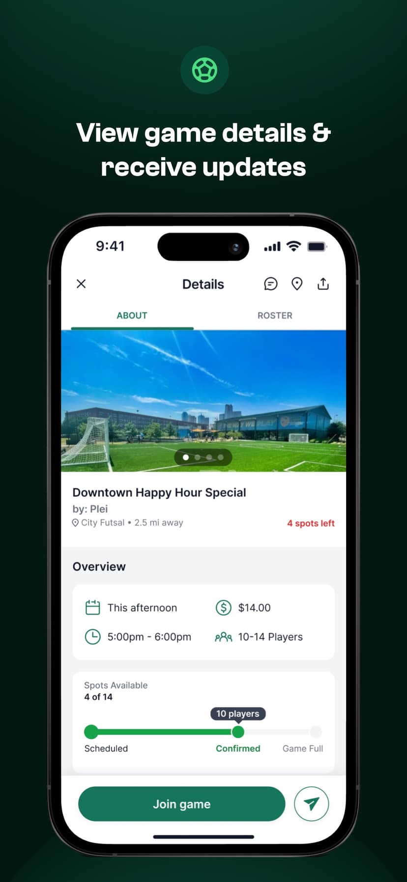 Plei | Pick Up Soccer screenshot 4 - screenshot