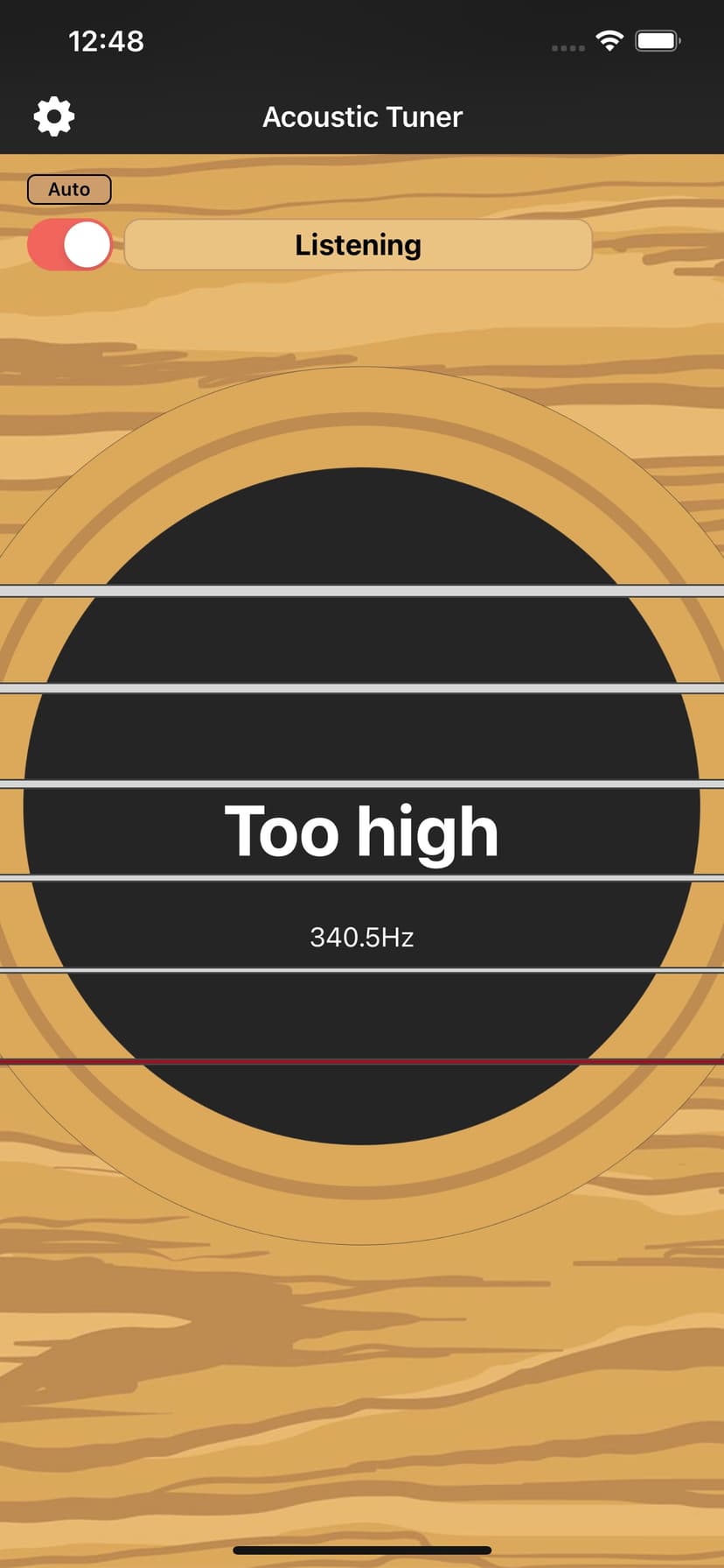 Acoustic Tuner screenshot 3 - screenshot