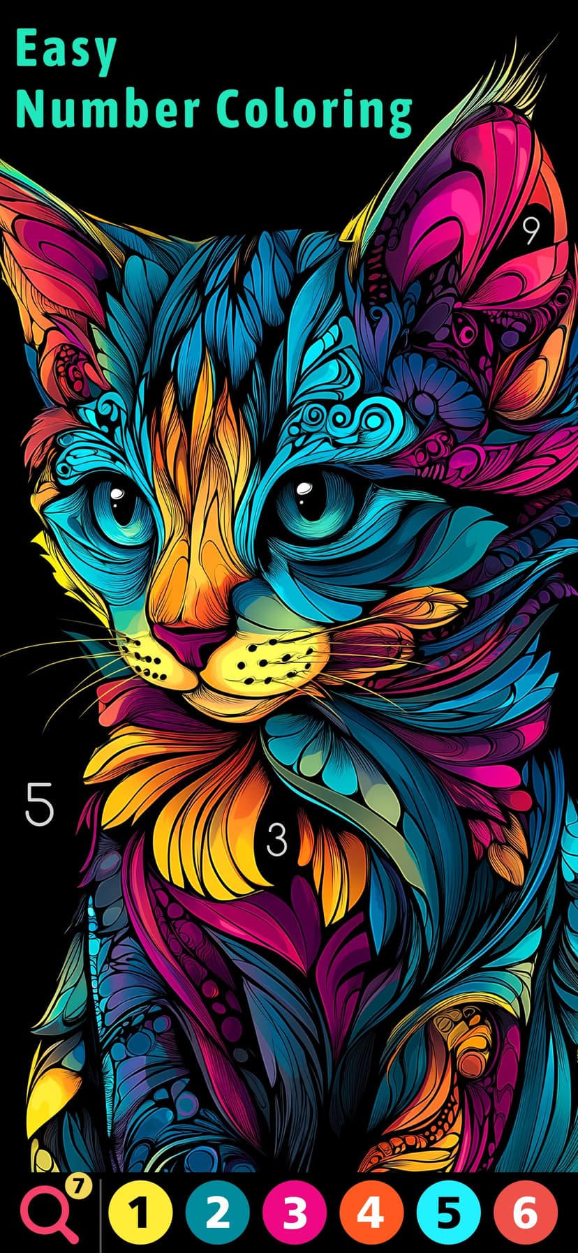 Ink: Zen Adult Color by Number screenshot 9 - screenshot