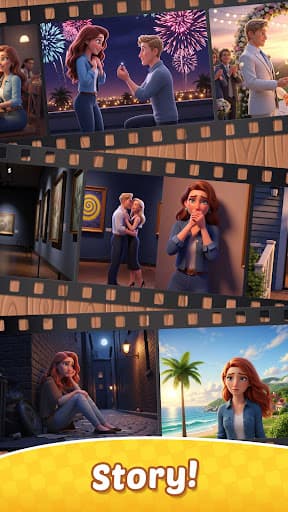Merge Beach : Gossip & Mystery screenshot 1 - screenshot