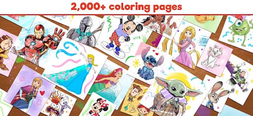 Disney Coloring World screenshot 2 - screenshot