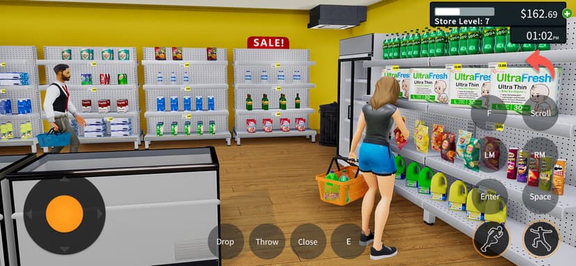 Supermarket Store Game 3D screenshot 5 - screenshot