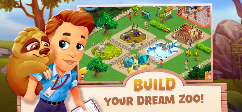 Zoo Craft - Animal Park Tycoon screenshot 3 - screenshot