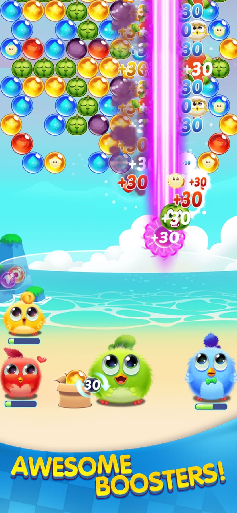 Bubble Wings: Bubble Shooter screenshot 1 - screenshot