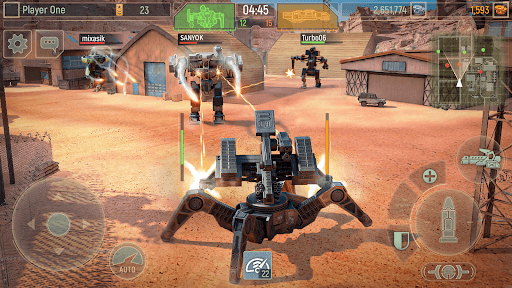 WWR: Mech robots, war game screenshot 7 - screenshot