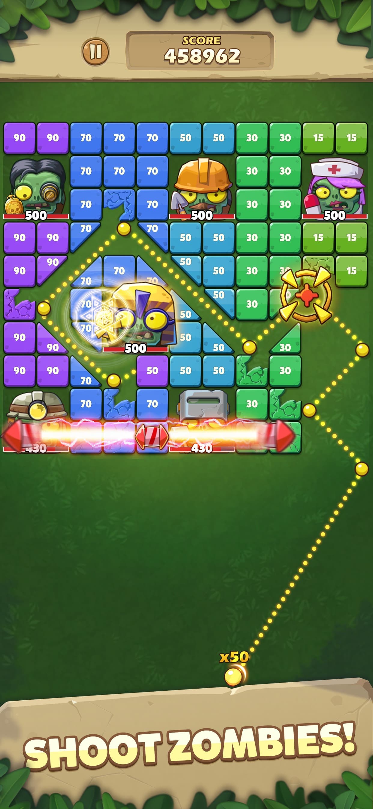 Breaker Fun 2 - Zombie Games screenshot 1 - screenshot