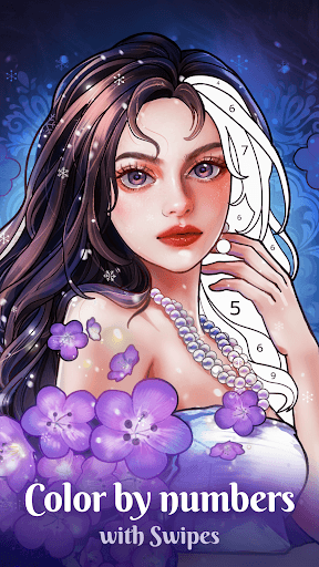 Colorswipes® - Color by Number screenshot 1 - screenshot