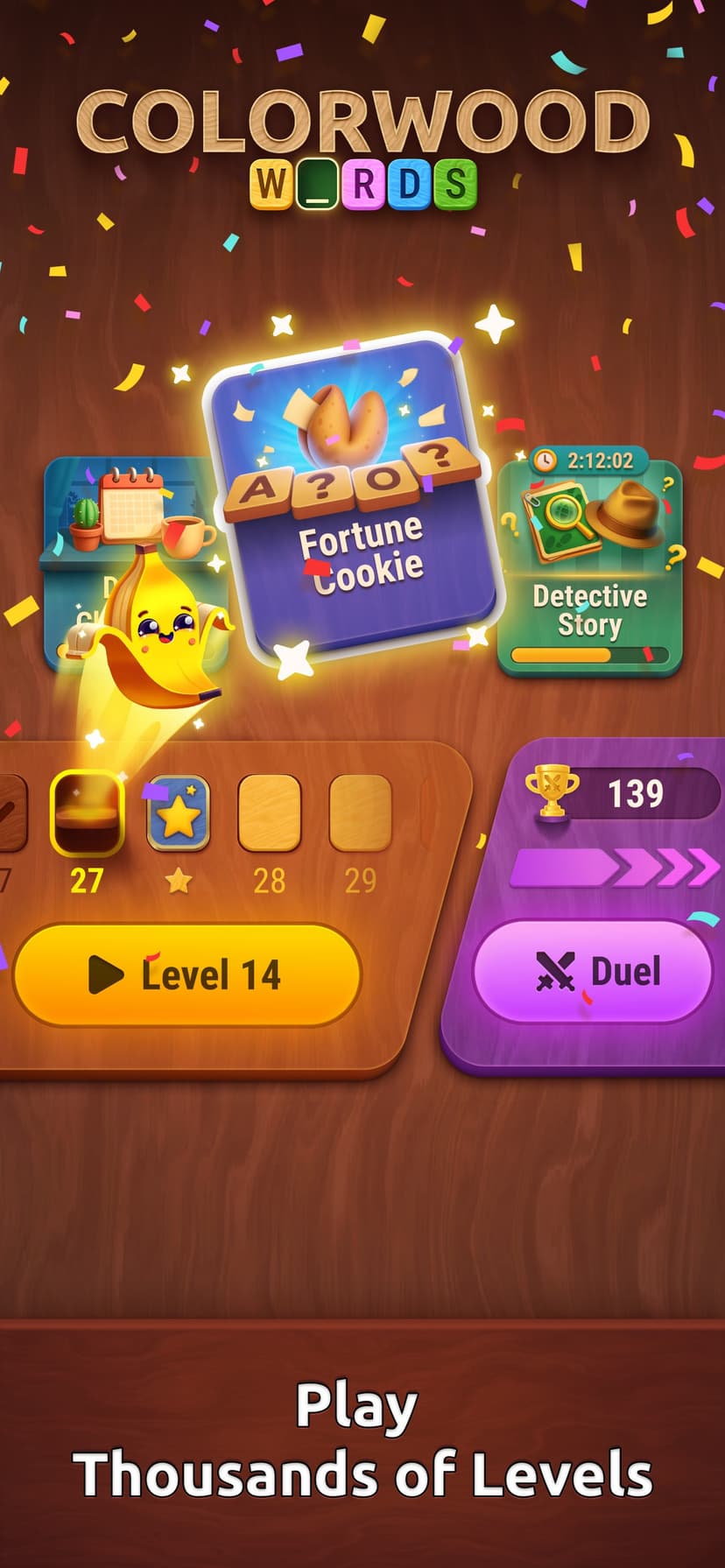 Colorwood Words - Cryptogram screenshot 4 - screenshot