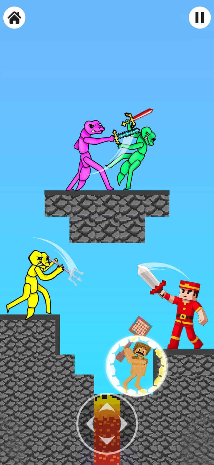 Wiggly Snake Fight screenshot 2 - screenshot