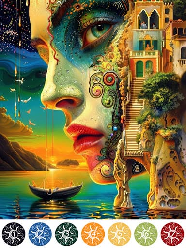 Surreal Color Paint By Number screenshot 9 - screenshot