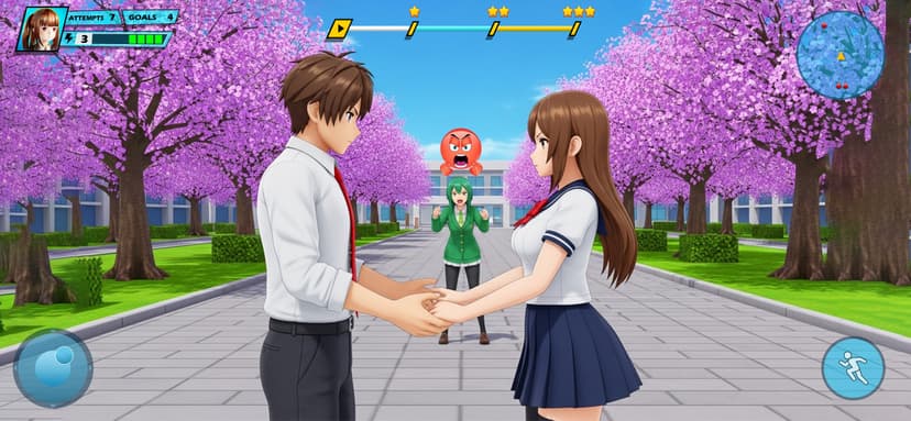 Anime Girl High School Life screenshot 5 - screenshot