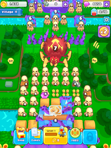 Brave Merge - Battle & Defense screenshot 10 - screenshot